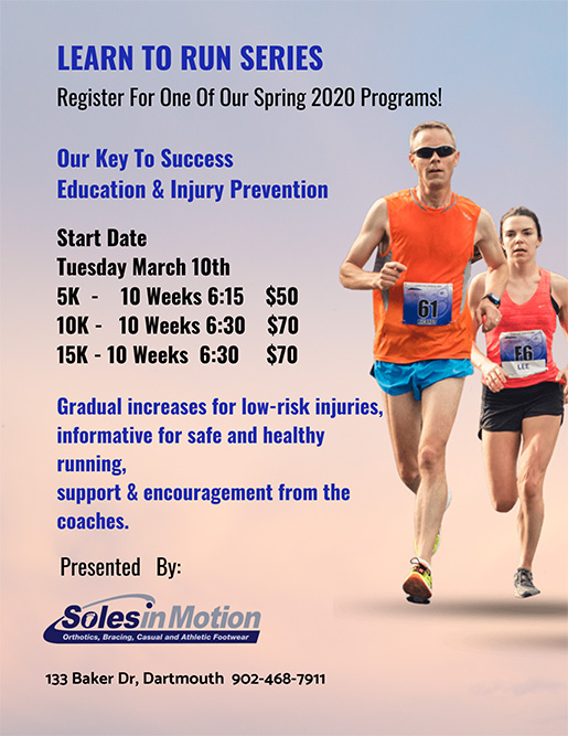 Learn to Run, Soles in Motion