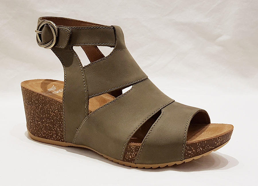 dansko sage wedge sandal