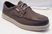 Dunham Colchester Moc Low Grey Leather