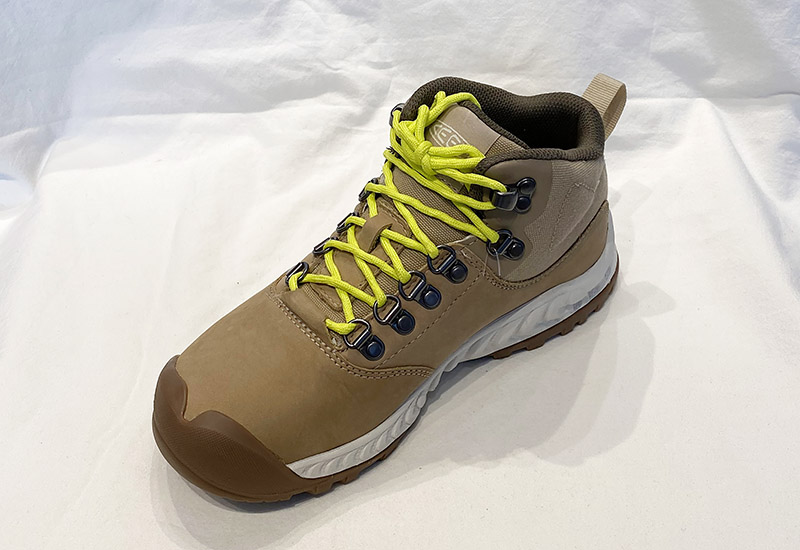 Keen NXIS Explorer Mid WP Safari Birch Women’s - Soles in Motion Athletic