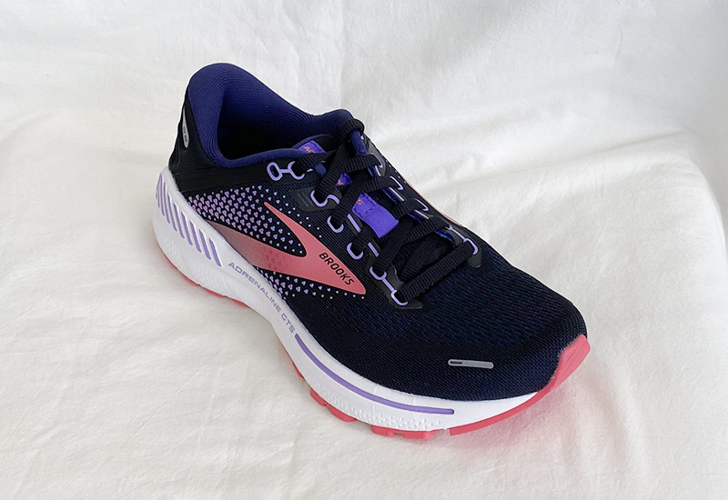 Brooks Adrenaline GTS 22 Black, Purple, Coral Women’s - Soles in Motion ...